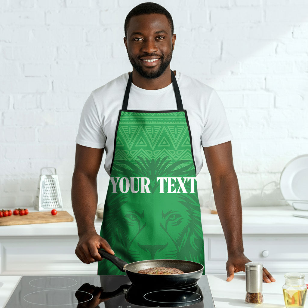 Senegal Basketball 2026 Custom Apron Come On Lions African Pattern