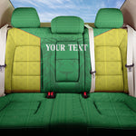 Senegal Basketball 2026 Custom Back Car Seat Cover Come On Lions African Pattern
