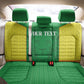 Senegal Basketball 2026 Custom Back Car Seat Cover Come On Lions African Pattern