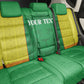 Senegal Basketball 2026 Custom Back Car Seat Cover Come On Lions African Pattern