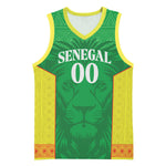 Senegal Basketball 2026 Custom Basketball Jersey Come On Lions African Pattern