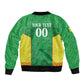 Senegal Basketball 2026 Custom Bomber Jacket Come On Lions African Pattern