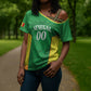 Senegal Basketball 2026 Custom Cross Shoulder Shirt Come On Lions African Pattern