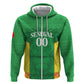 Senegal Basketball 2026 Custom Hoodie Come On Lions African Pattern