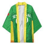 Senegal Basketball 2026 Custom Kimono Come On Lions African Pattern