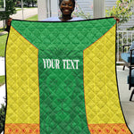 Senegal Basketball 2026 Custom Quilt Come On Lions African Pattern