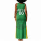 Senegal Basketball 2026 Custom Tank Maxi Dress Come On Lions African Pattern