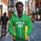 Senegal Basketball 2026 Custom Zip Hoodie Come On Lions African Pattern