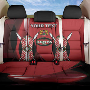 Custom Kenya Rugby Sevens Kenyan Sporty Version Back Car Seat Cover