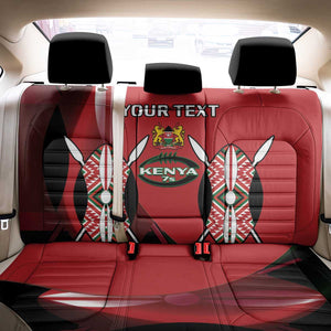 Custom Kenya Rugby Sevens Kenyan Sporty Version Back Car Seat Cover