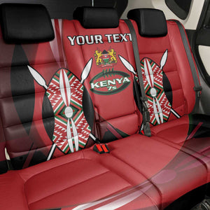 Custom Kenya Rugby Sevens Kenyan Sporty Version Back Car Seat Cover