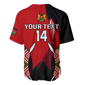 Custom Kenya Rugby Sevens Kenyan Sporty Version Baseball Jersey