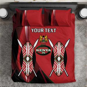 Custom Kenya Rugby Sevens Kenyan Sporty Version Bedding Set