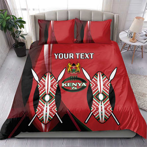 Custom Kenya Rugby Sevens Kenyan Sporty Version Bedding Set