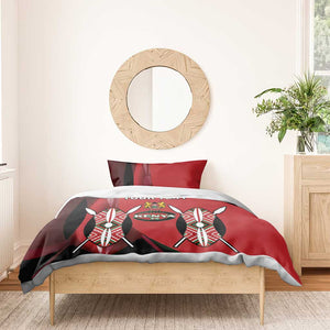 Custom Kenya Rugby Sevens Kenyan Sporty Version Bedding Set