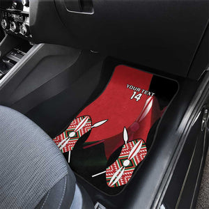 Custom Kenya Rugby Sevens Kenyan Sporty Version Car Mats