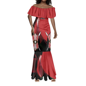 Custom Kenya Rugby Sevens Kenyan Sporty Version Mermaid Dress