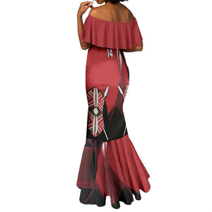 Custom Kenya Rugby Sevens Kenyan Sporty Version Mermaid Dress