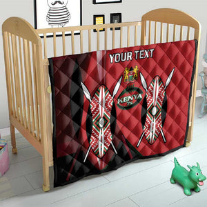 Custom Kenya Rugby Sevens Kenyan Sporty Version Quilt