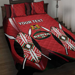 Custom Kenya Rugby Sevens Kenyan Sporty Version Quilt Bed Set