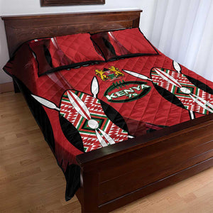 Custom Kenya Rugby Sevens Kenyan Sporty Version Quilt Bed Set