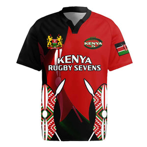 Custom Kenya Rugby Sevens Kenyan Sporty Version Rugby Jersey