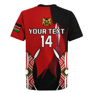 Custom Kenya Rugby Sevens Kenyan Sporty Version Rugby Jersey