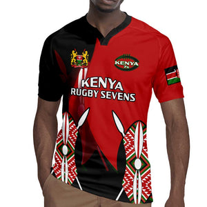 Custom Kenya Rugby Sevens Kenyan Sporty Version Rugby Jersey