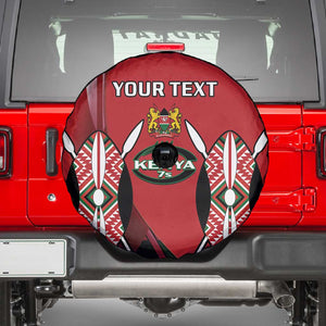 Custom Kenya Rugby Sevens Kenyan Sporty Version Spare Tire Cover