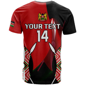 Custom Kenya Rugby Sevens Kenyan Sporty Version T shirt