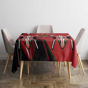 Custom Kenya Rugby Sevens Kenyan Sporty Version Tablecloth