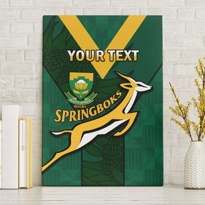 Custom South Africa Rugby Go Blitzboks Sevens Canvas Wall Art