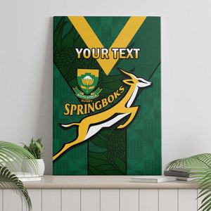 Custom South Africa Rugby Go Blitzboks Sevens Canvas Wall Art