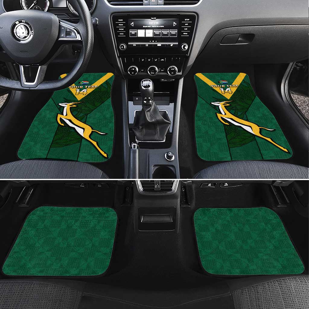 Custom South Africa Rugby Go Blitzboks Sevens Car Mats