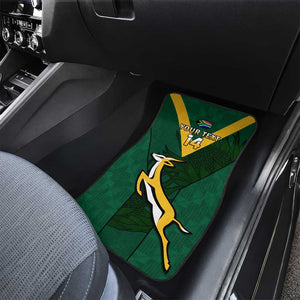 Custom South Africa Rugby Go Blitzboks Sevens Car Mats