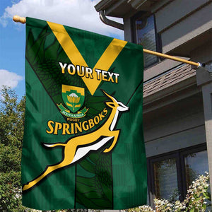 Custom South Africa Rugby Go Blitzboks Sevens Garden Flag