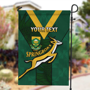 Custom South Africa Rugby Go Blitzboks Sevens Garden Flag