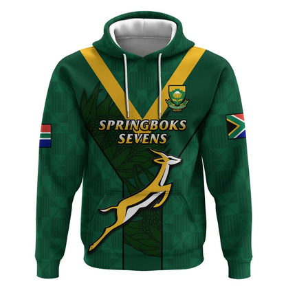 Custom South Africa Rugby Go Blitzboks Sevens Hoodie