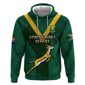 Custom South Africa Rugby Go Blitzboks Sevens Hoodie