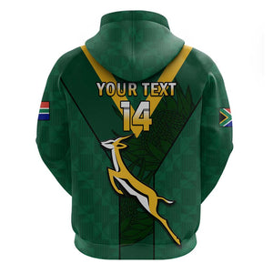 Custom South Africa Rugby Go Blitzboks Sevens Hoodie