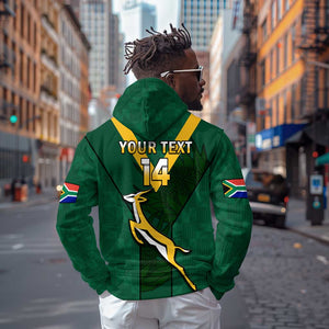 Custom South Africa Rugby Go Blitzboks Sevens Hoodie