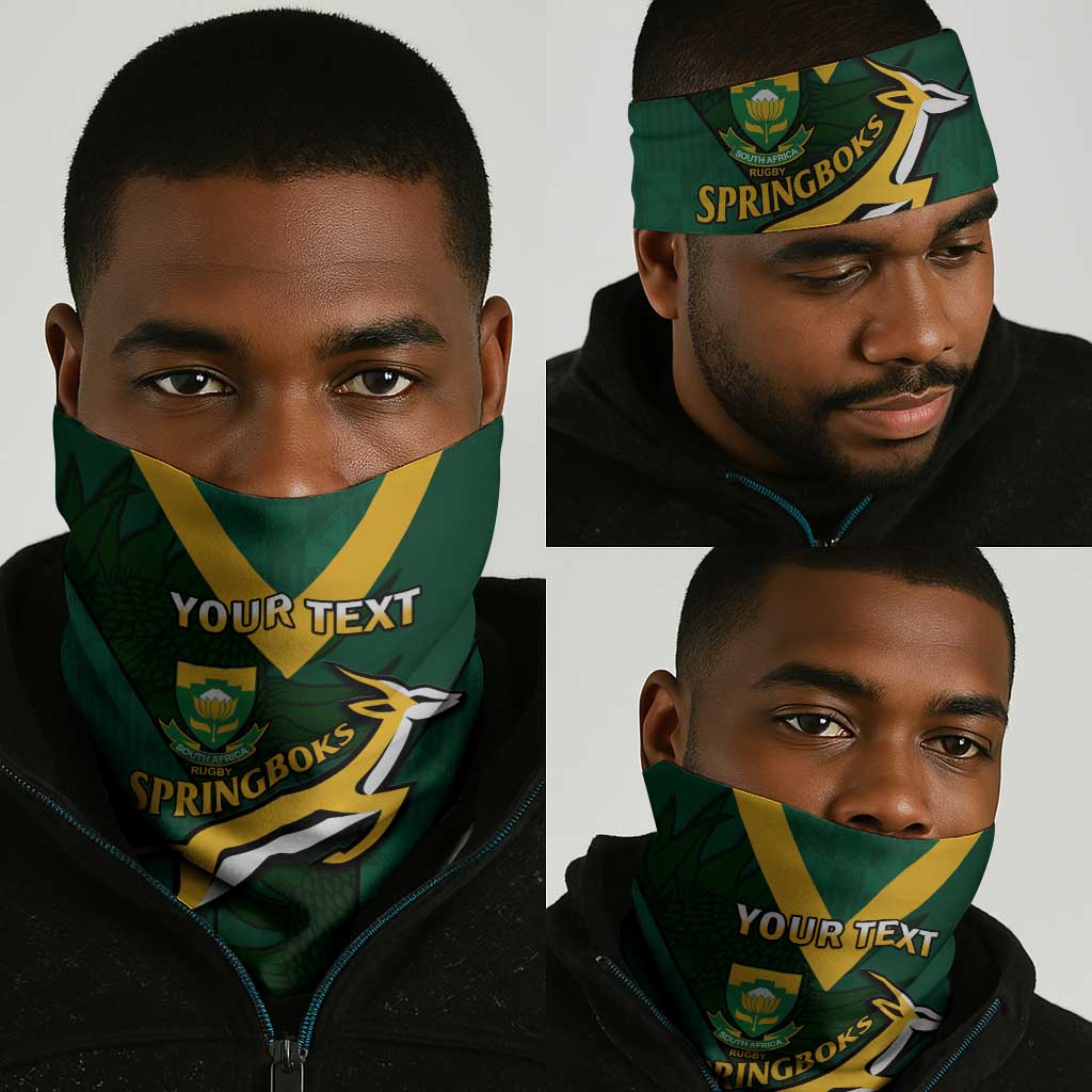 Custom South Africa Rugby Go Blitzboks Sevens Neck Gaiter LT14