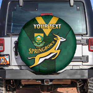 Custom South Africa Rugby Go Blitzboks Sevens Spare Tire Cover