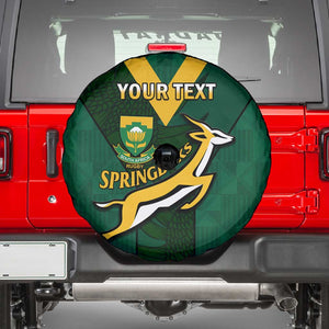 Custom South Africa Rugby Go Blitzboks Sevens Spare Tire Cover