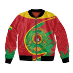 Cape Verde 1975-1992 Bomber Jacket Coat Of Arms Grunge Style