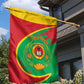 Cape Verde 1975-1992 Garden Flag Coat Of Arms Grunge Style