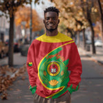 Cape Verde 1975-1992 Sweatshirt Coat Of Arms Grunge Style