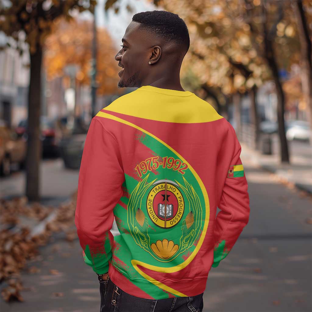 Cape Verde 1975-1992 Sweatshirt Coat Of Arms Grunge Style