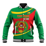 Cape Verde 1975-1992 Baseball Jacket Unidade Trabalho Progresso