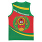 Cape Verde 1975-1992 Basketball Jersey Unidade Trabalho Progresso LT14
